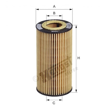 Hengst Oil Filter, E27Hd84 E27HD84